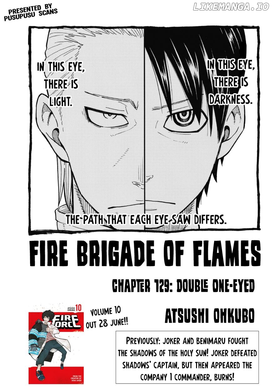 Enen no Shouboutai chapter 129 - page 1