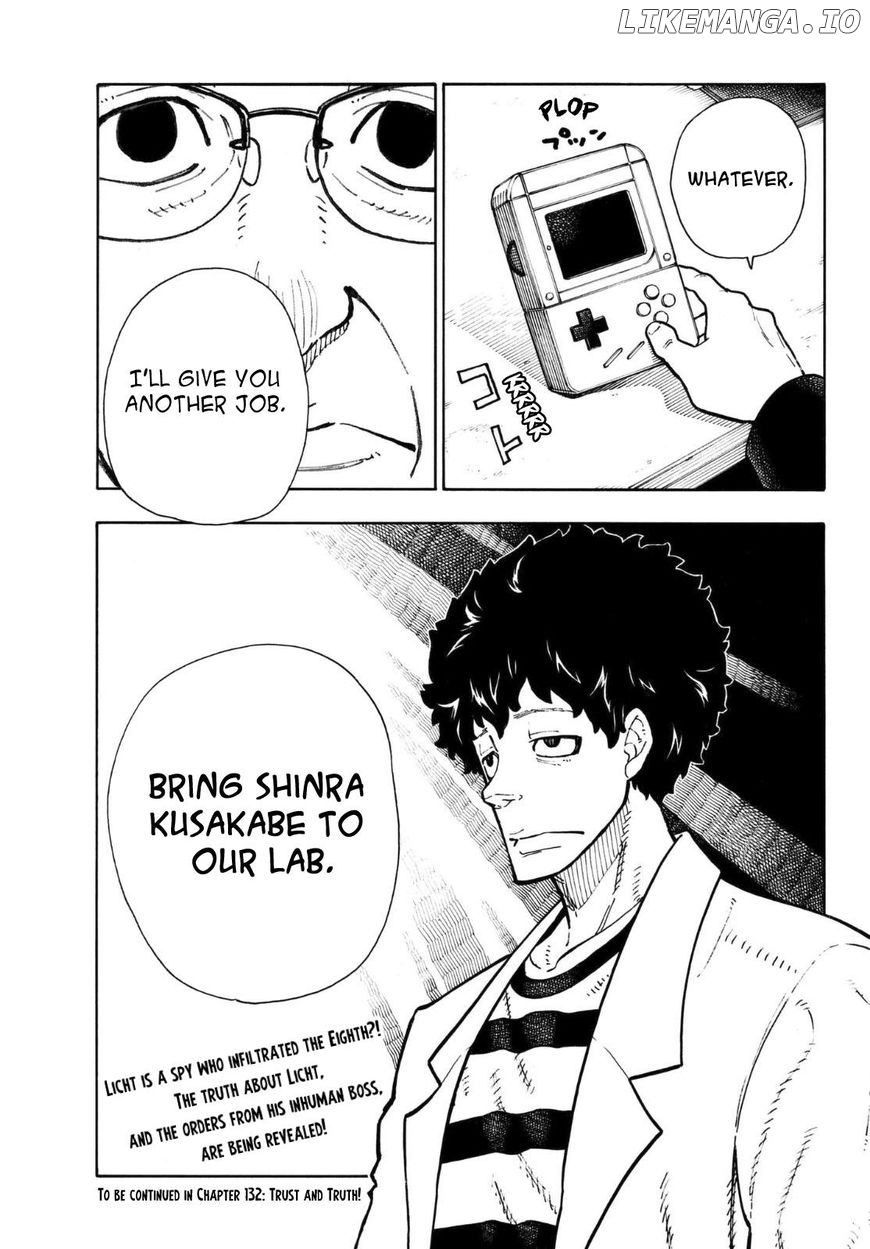 Enen no Shouboutai chapter 131 - page 20