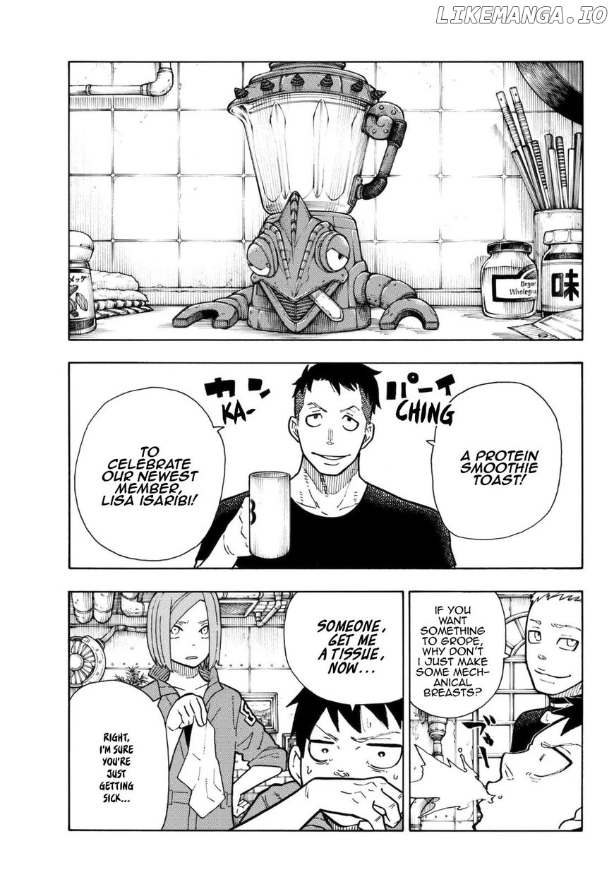 Enen no Shouboutai chapter 131 - page 8