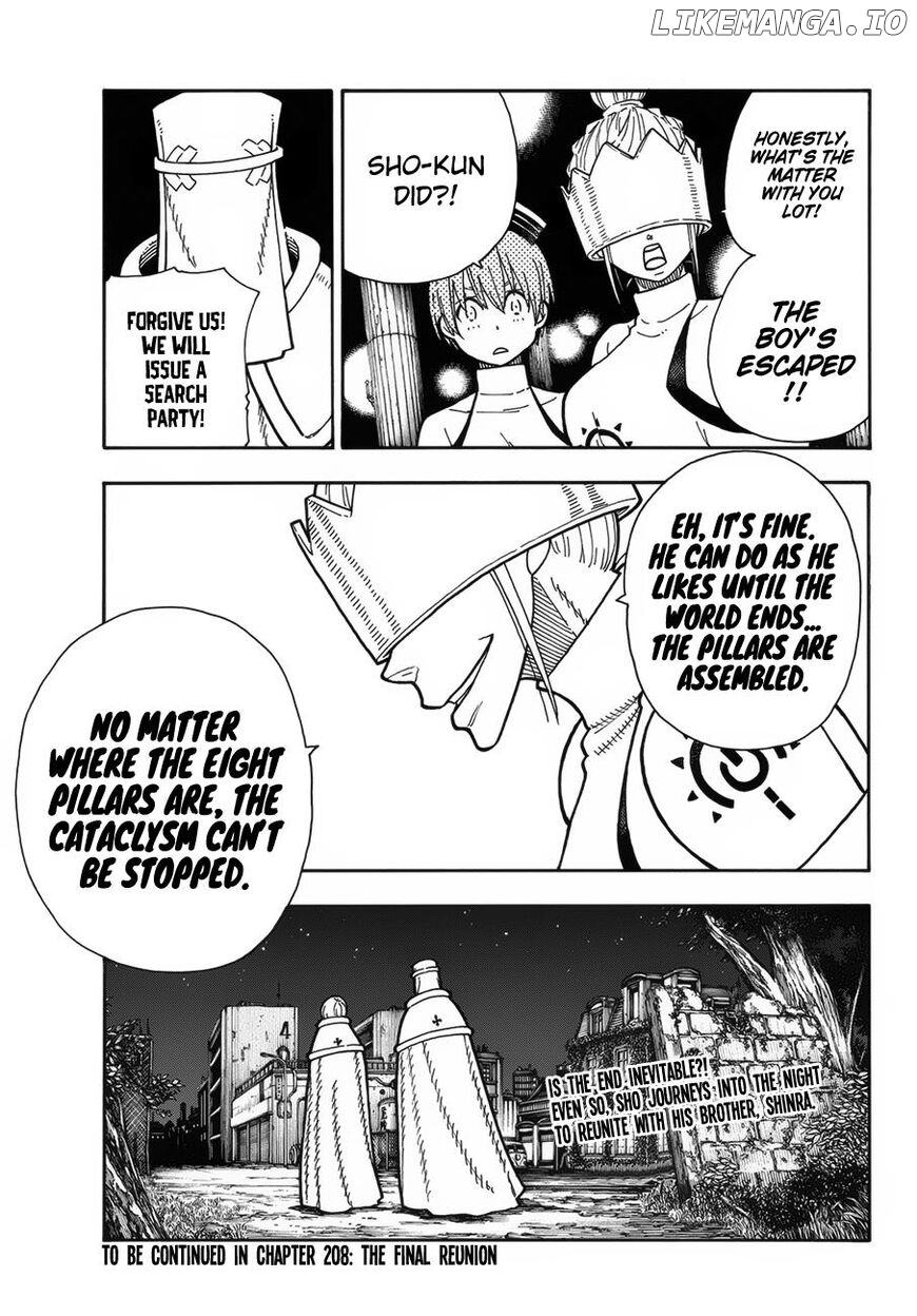 Enen no Shouboutai chapter 207 - page 20