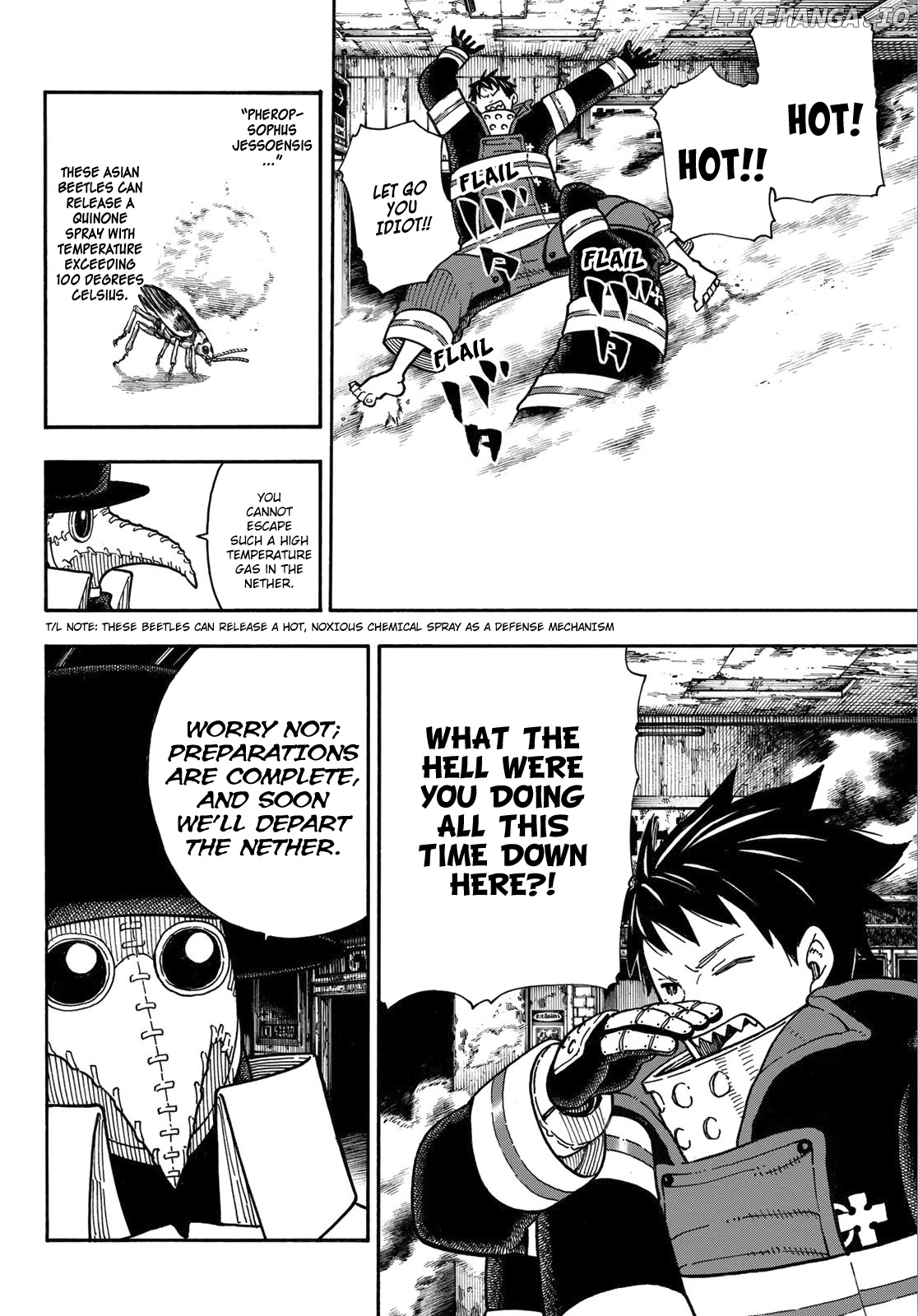 Enen no Shouboutai chapter 163 - page 14
