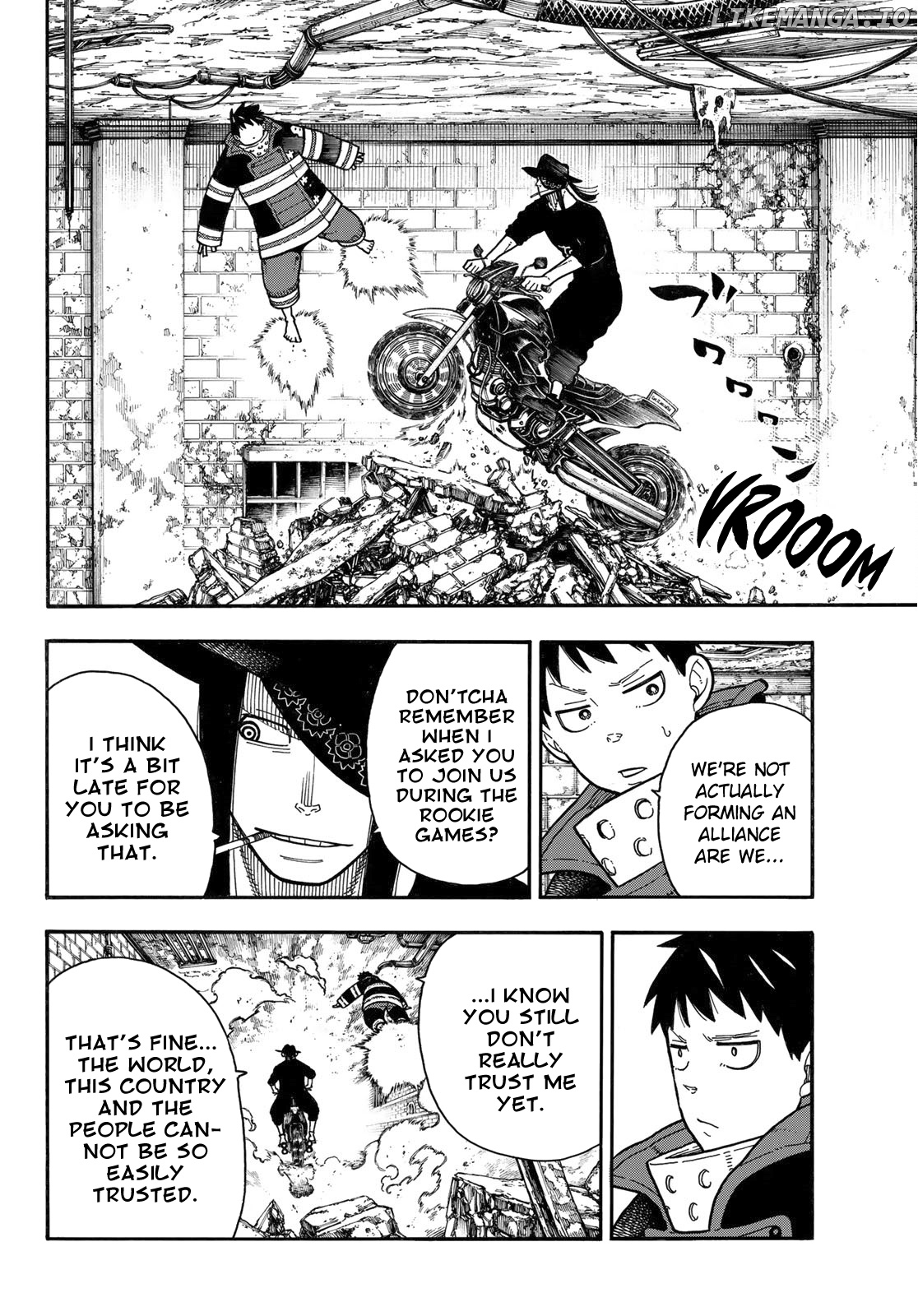 Enen no Shouboutai chapter 180 - page 10