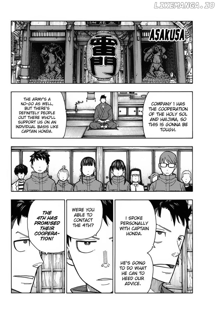 Enen no Shouboutai chapter 209 - page 13