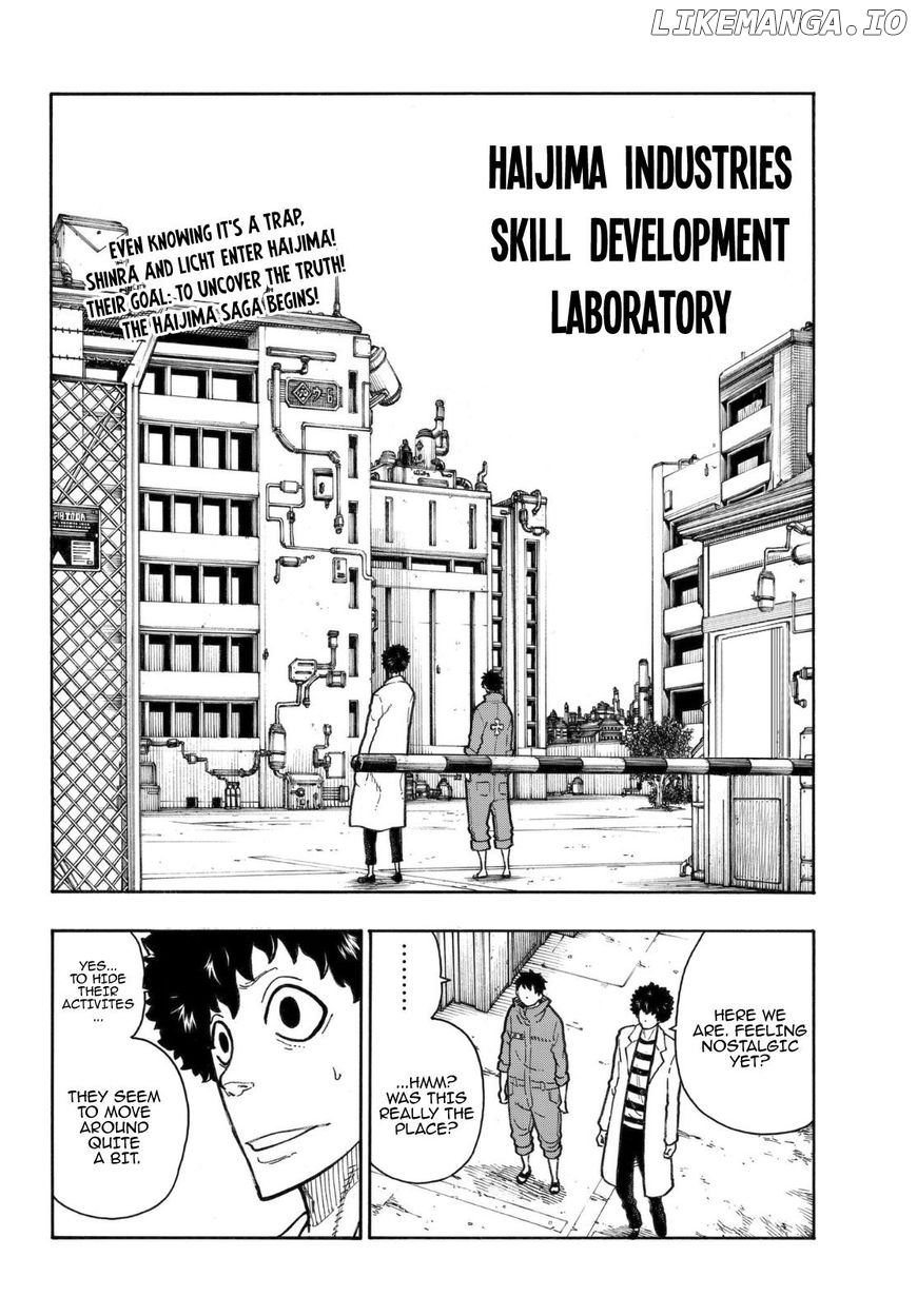 Enen no Shouboutai chapter 134 - page 3