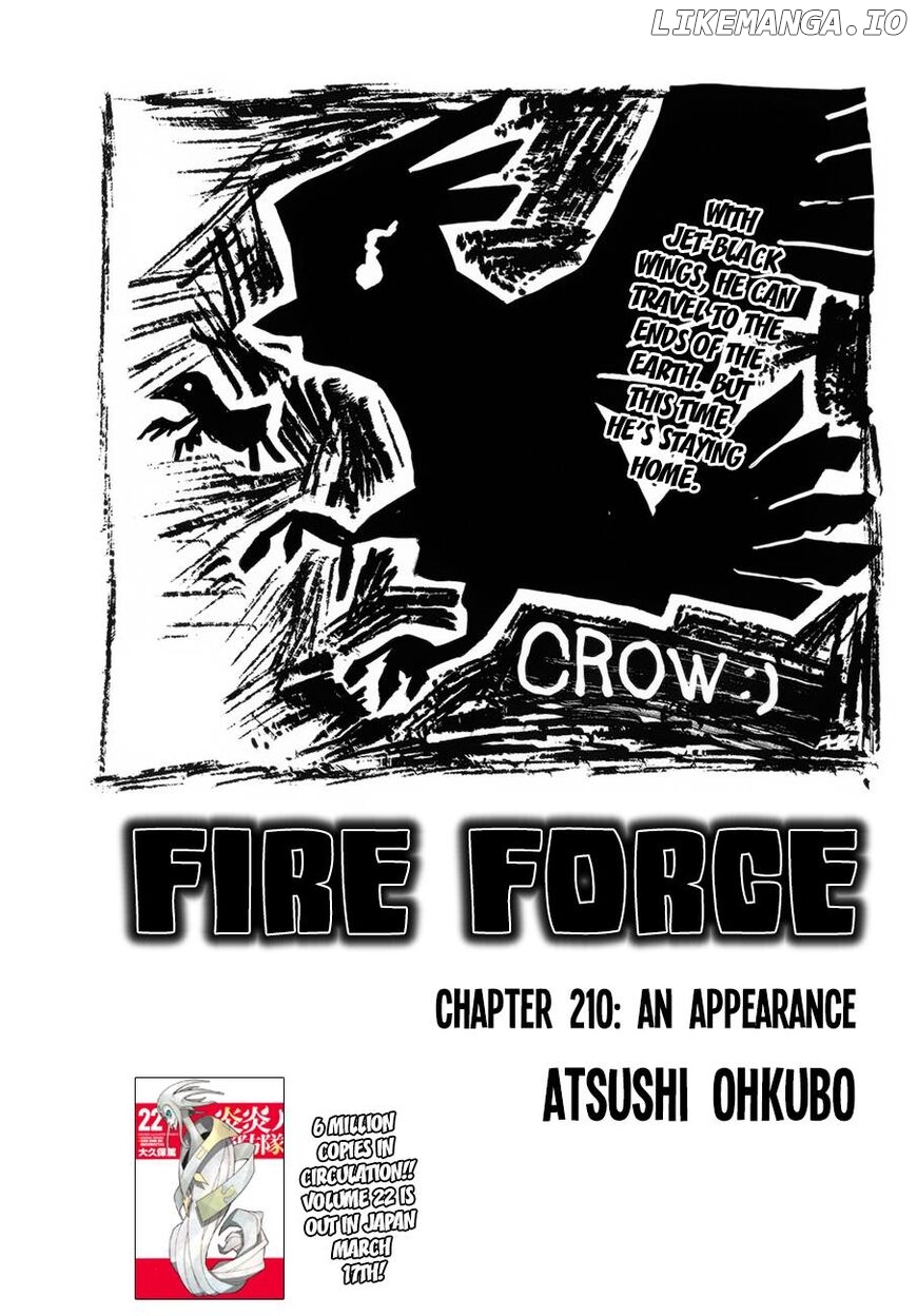 Enen no Shouboutai chapter 210 - page 1