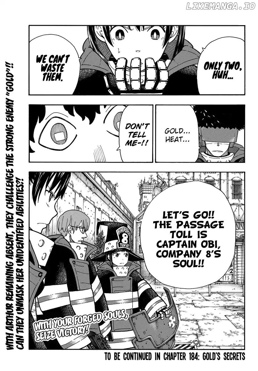 Enen no Shouboutai chapter 183 - page 20