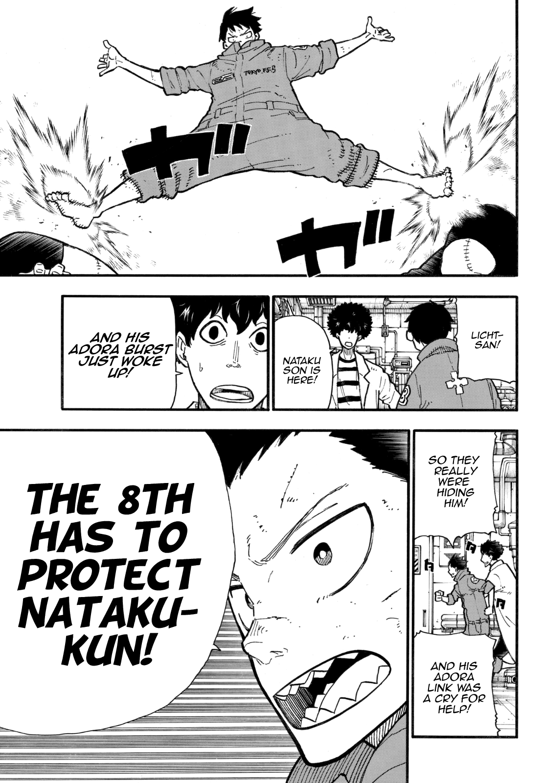 Enen no Shouboutai chapter 136 - page 9