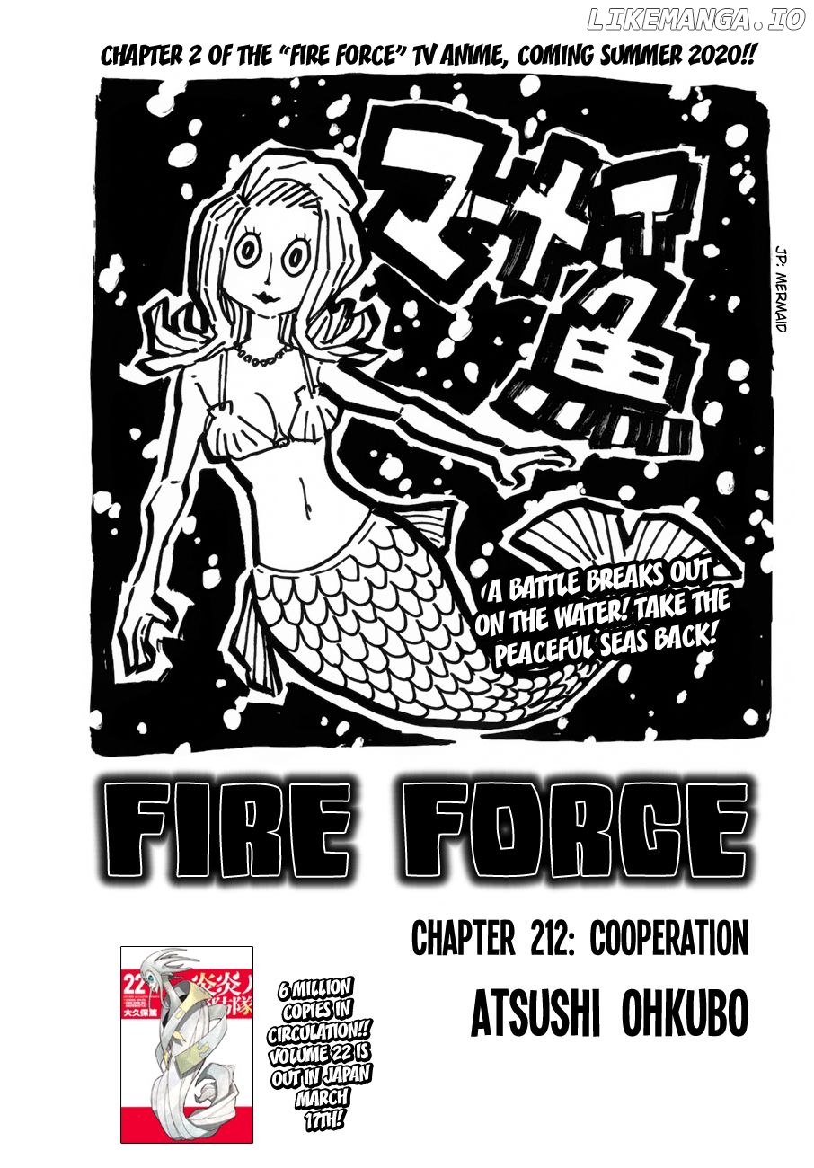 Enen no Shouboutai chapter 212 - page 1