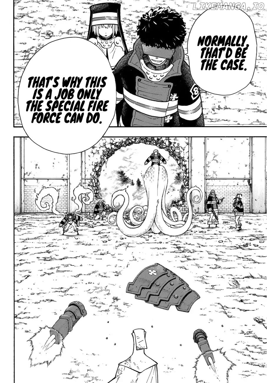 Enen no Shouboutai chapter 185 - page 4