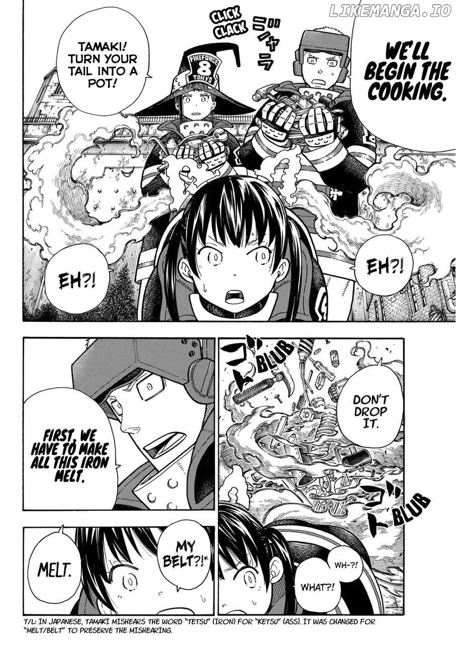 Enen no Shouboutai chapter 185 - page 8