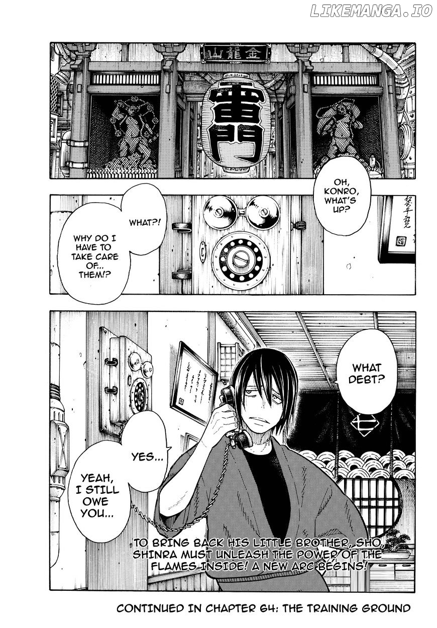 Enen no Shouboutai chapter 63 - page 20