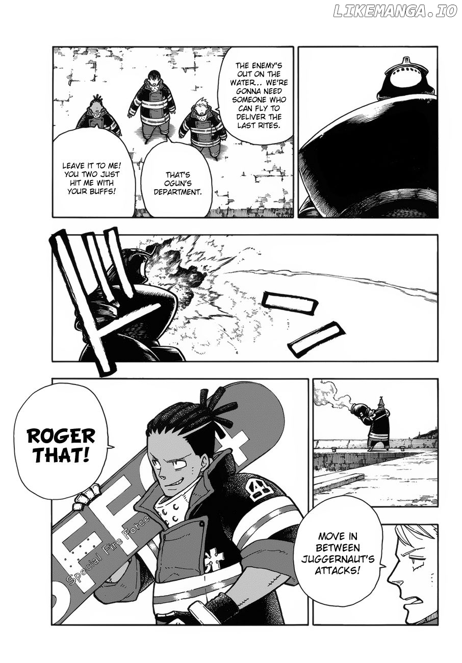 Enen no Shouboutai chapter 214 - page 9