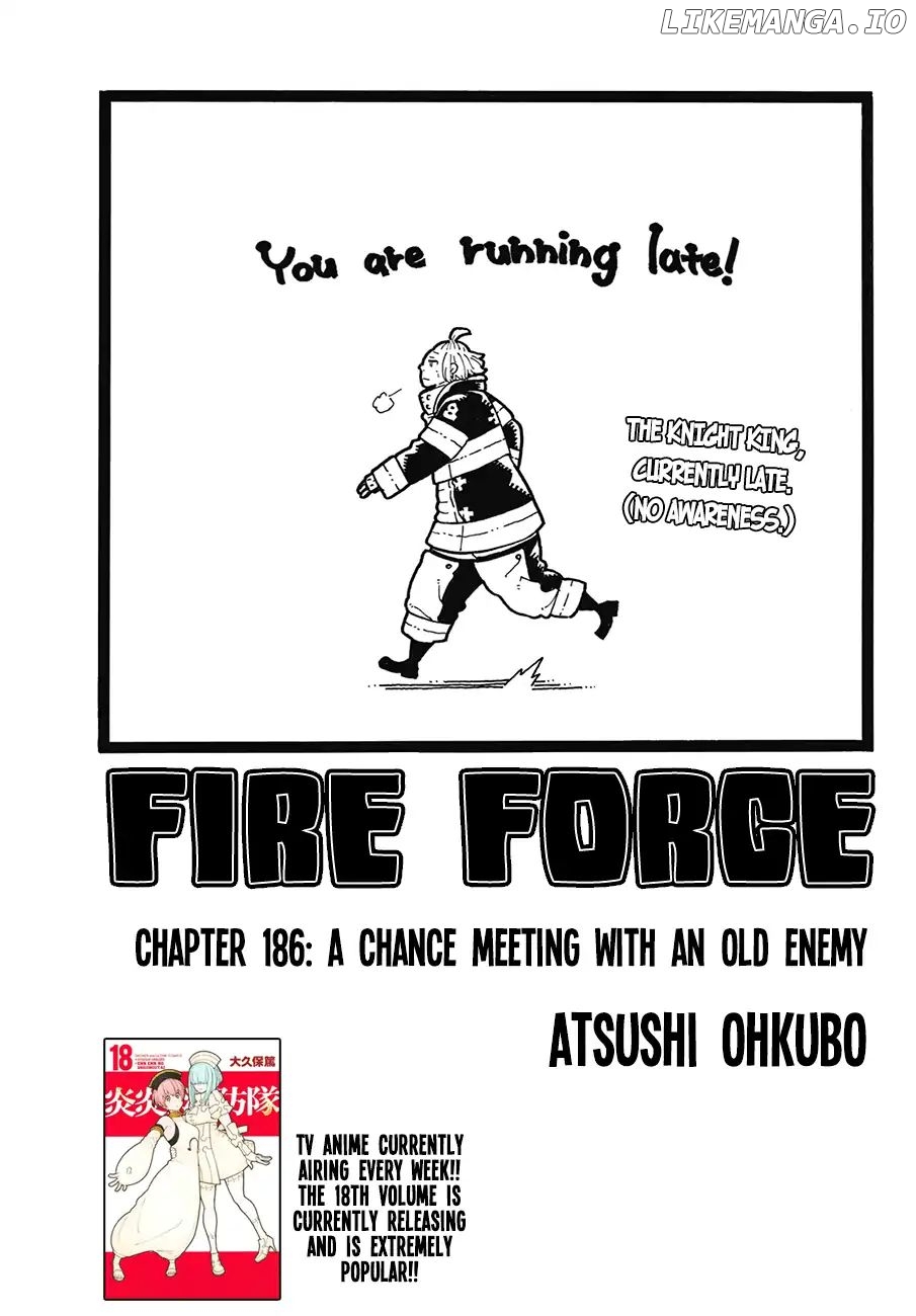Enen no Shouboutai chapter 186 - page 1
