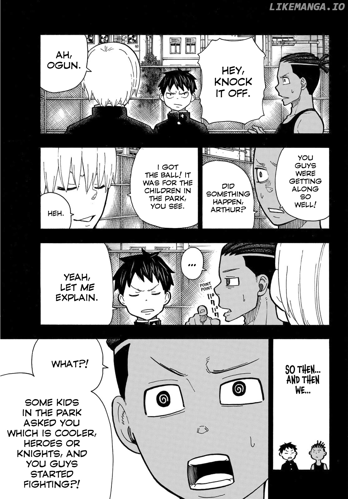 Enen no Shouboutai chapter 244 - page 4