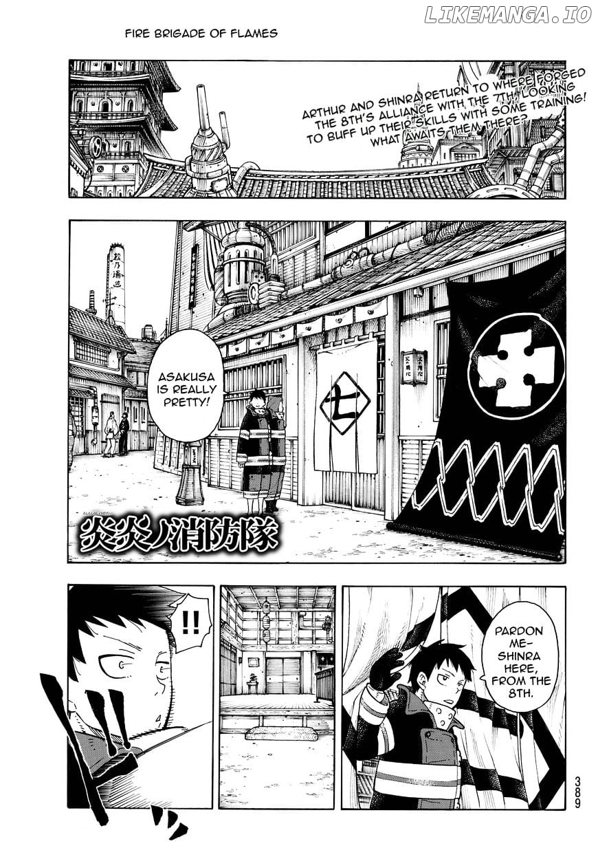 Enen no Shouboutai chapter 64 - page 2