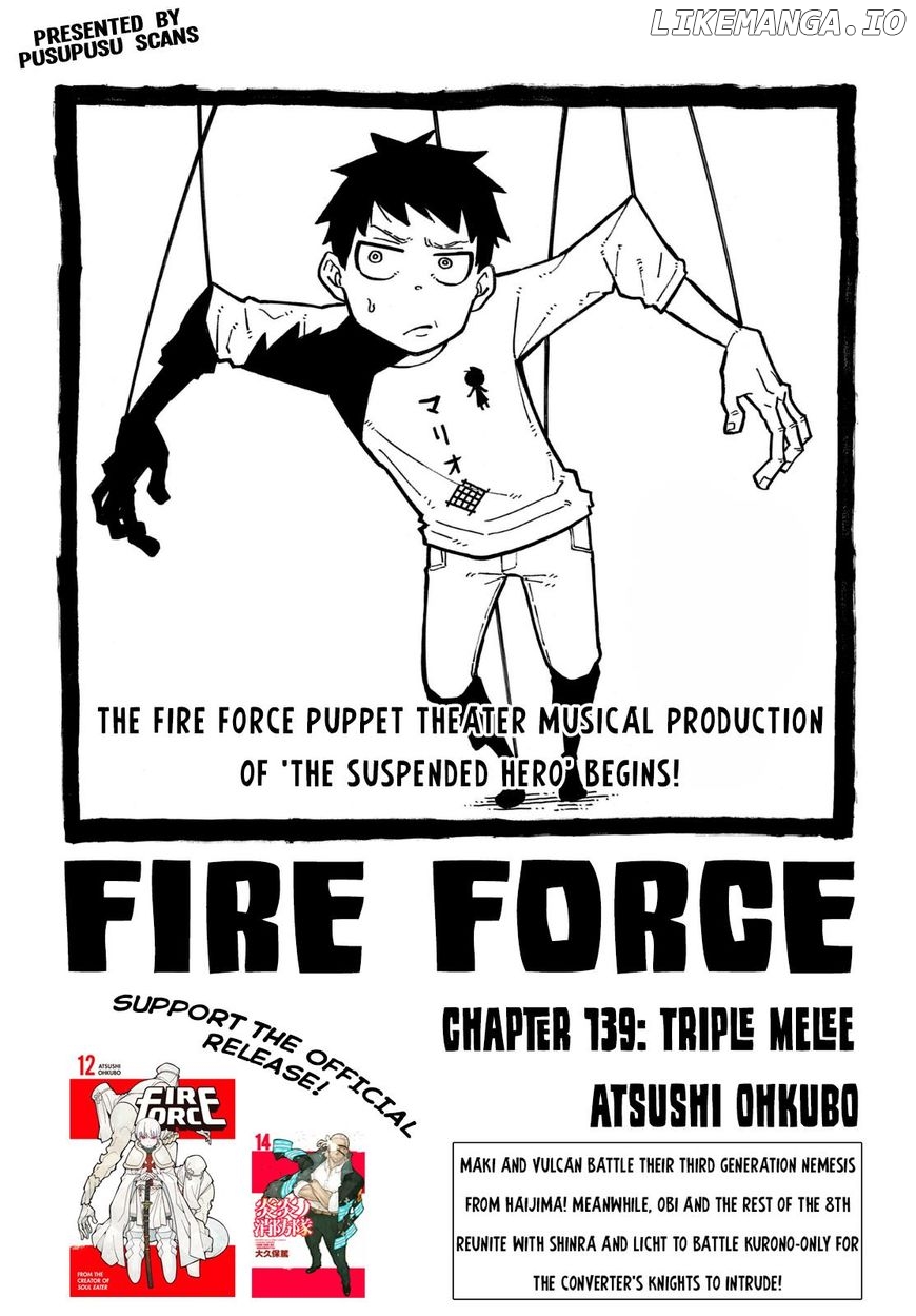 Enen no Shouboutai chapter 139 - page 1
