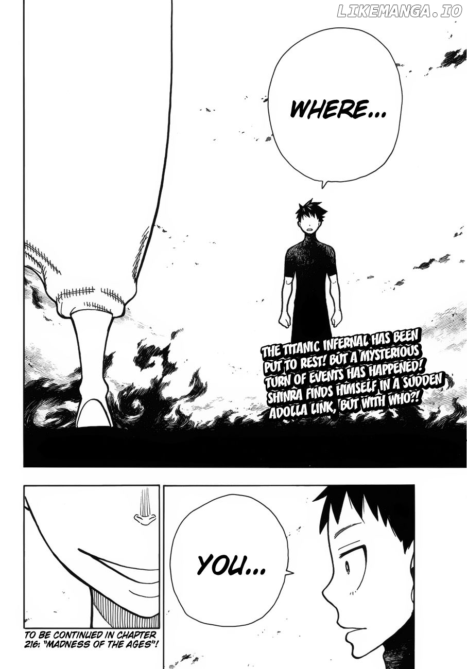 Enen no Shouboutai chapter 215 - page 22