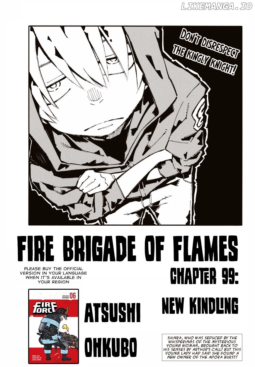 Enen no Shouboutai chapter 99 - page 1