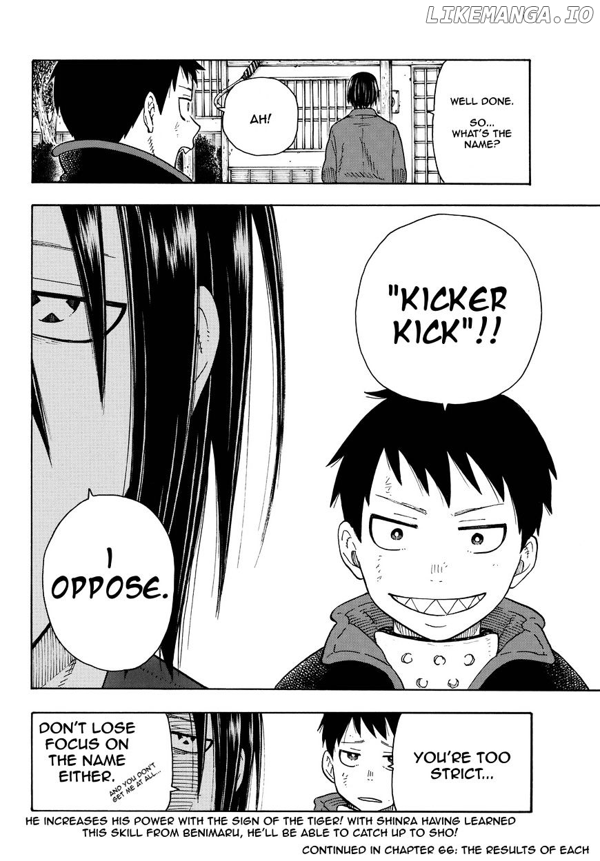 Enen no Shouboutai chapter 65 - page 20
