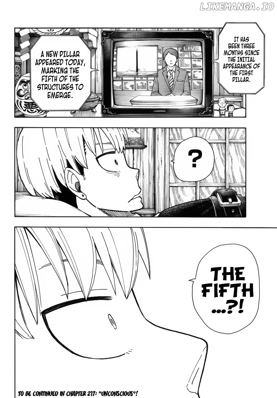 Enen no Shouboutai chapter 216 - page 18