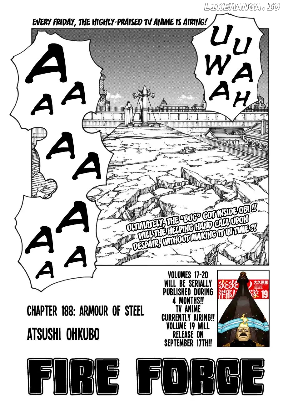 Enen no Shouboutai chapter 188 - page 1