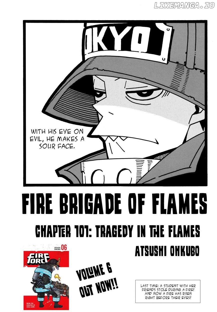 Enen no Shouboutai chapter 101 - page 1