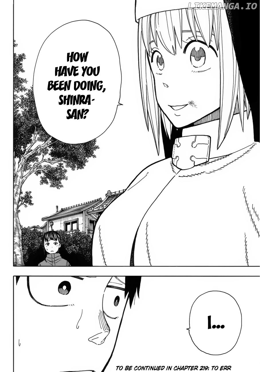 Enen no Shouboutai chapter 218 - page 21