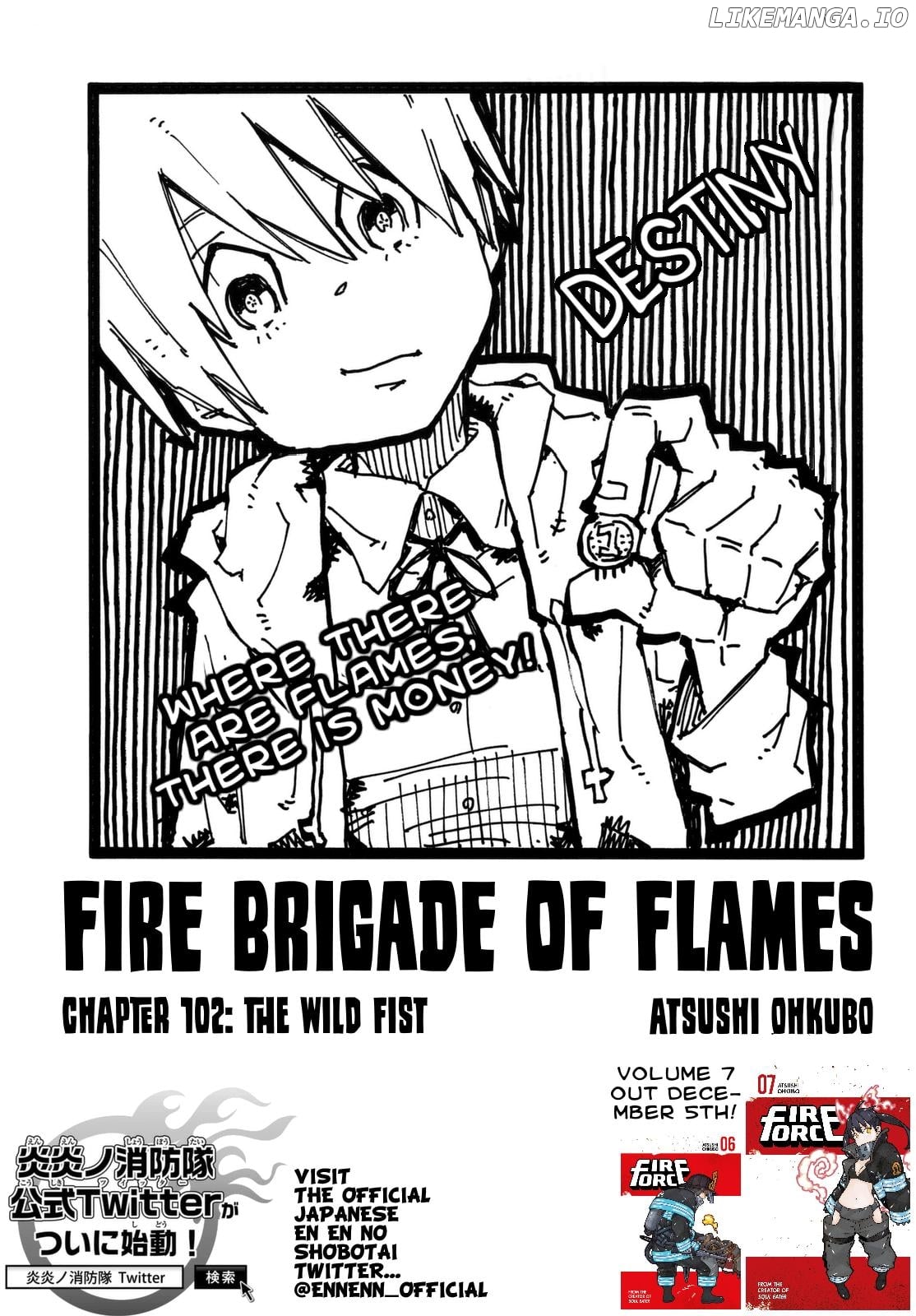 Enen no Shouboutai chapter 102 - page 1