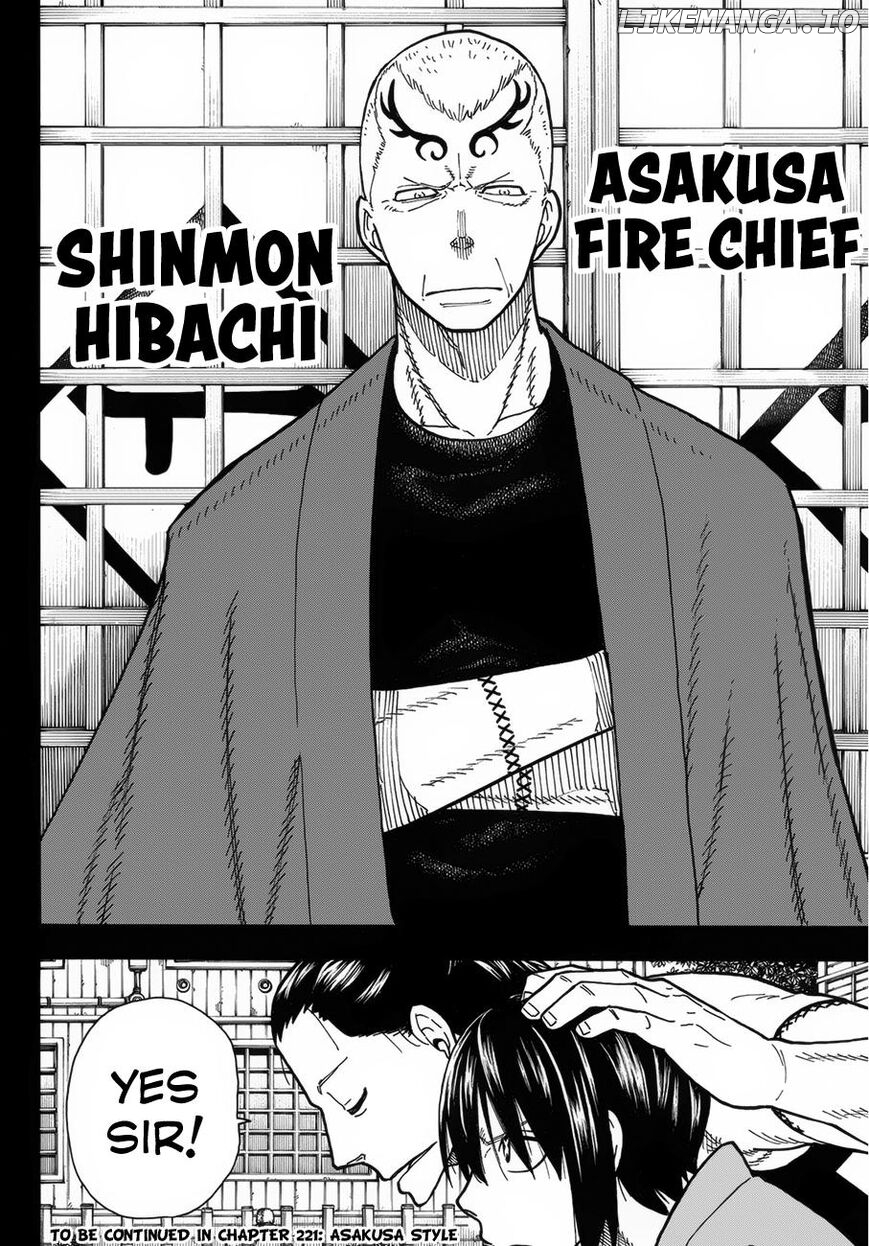 Enen no Shouboutai chapter 220 - page 21