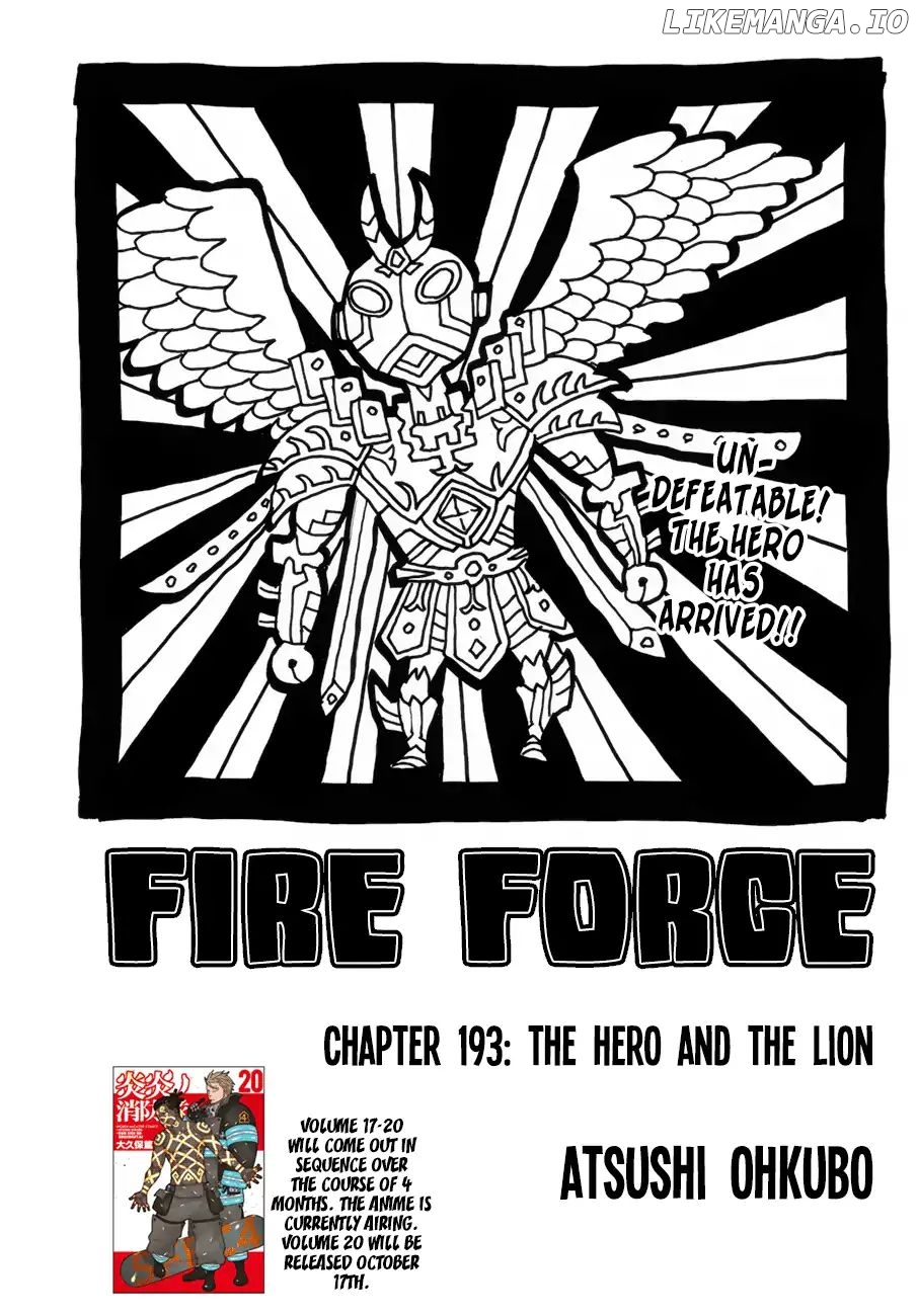 Enen no Shouboutai chapter 193 - page 1