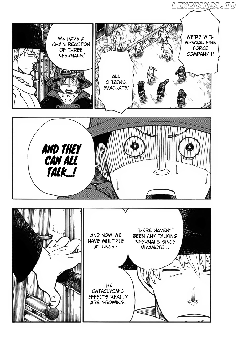 Enen no Shouboutai chapter 222 - page 9