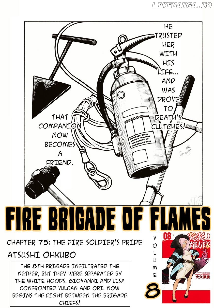 Enen no Shouboutai chapter 75 - page 1