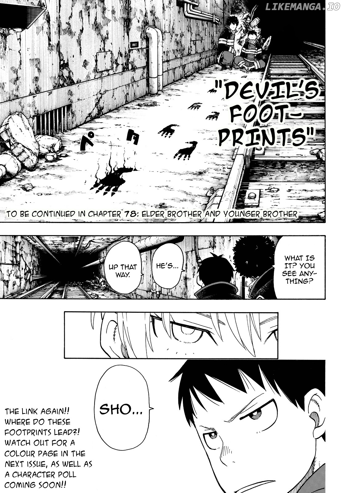 Enen no Shouboutai chapter 77 - page 18