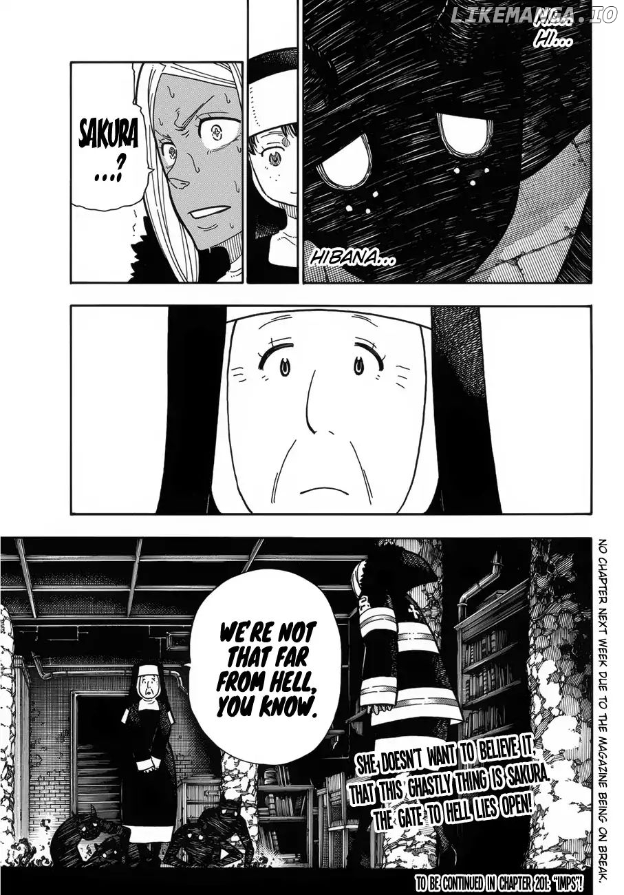 Enen no Shouboutai chapter 200 - page 20