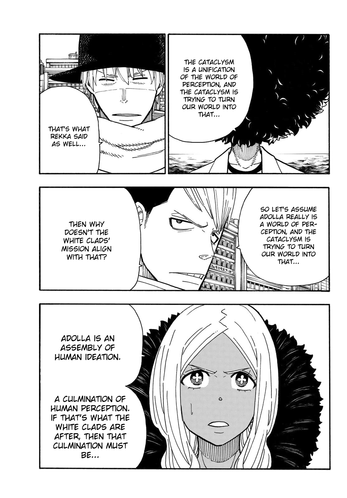 Enen no Shouboutai chapter 230 - page 8