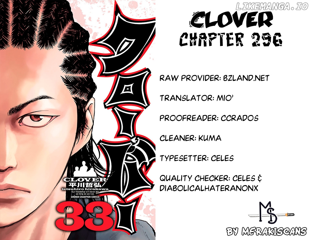 Clover (TETSUHIRO Hirakawa) chapter 296 - page 1