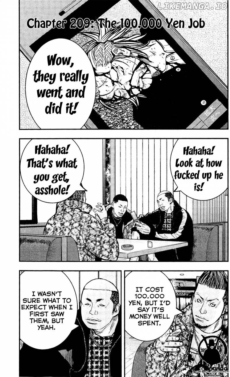 Clover (TETSUHIRO Hirakawa) chapter 209 - page 2