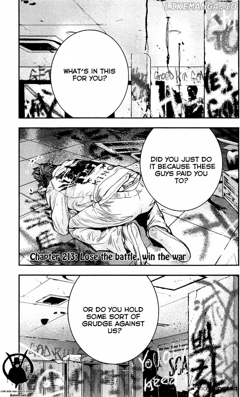 Clover (TETSUHIRO Hirakawa) chapter 213 - page 2