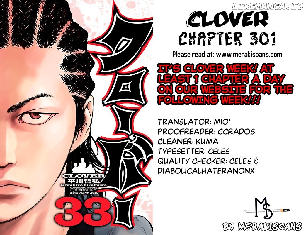 Clover (TETSUHIRO Hirakawa) chapter 301 - page 1