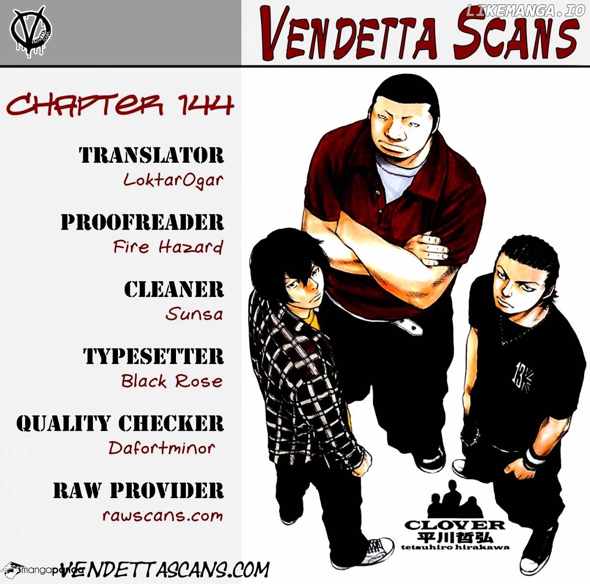 Clover (TETSUHIRO Hirakawa) chapter 144 - page 1