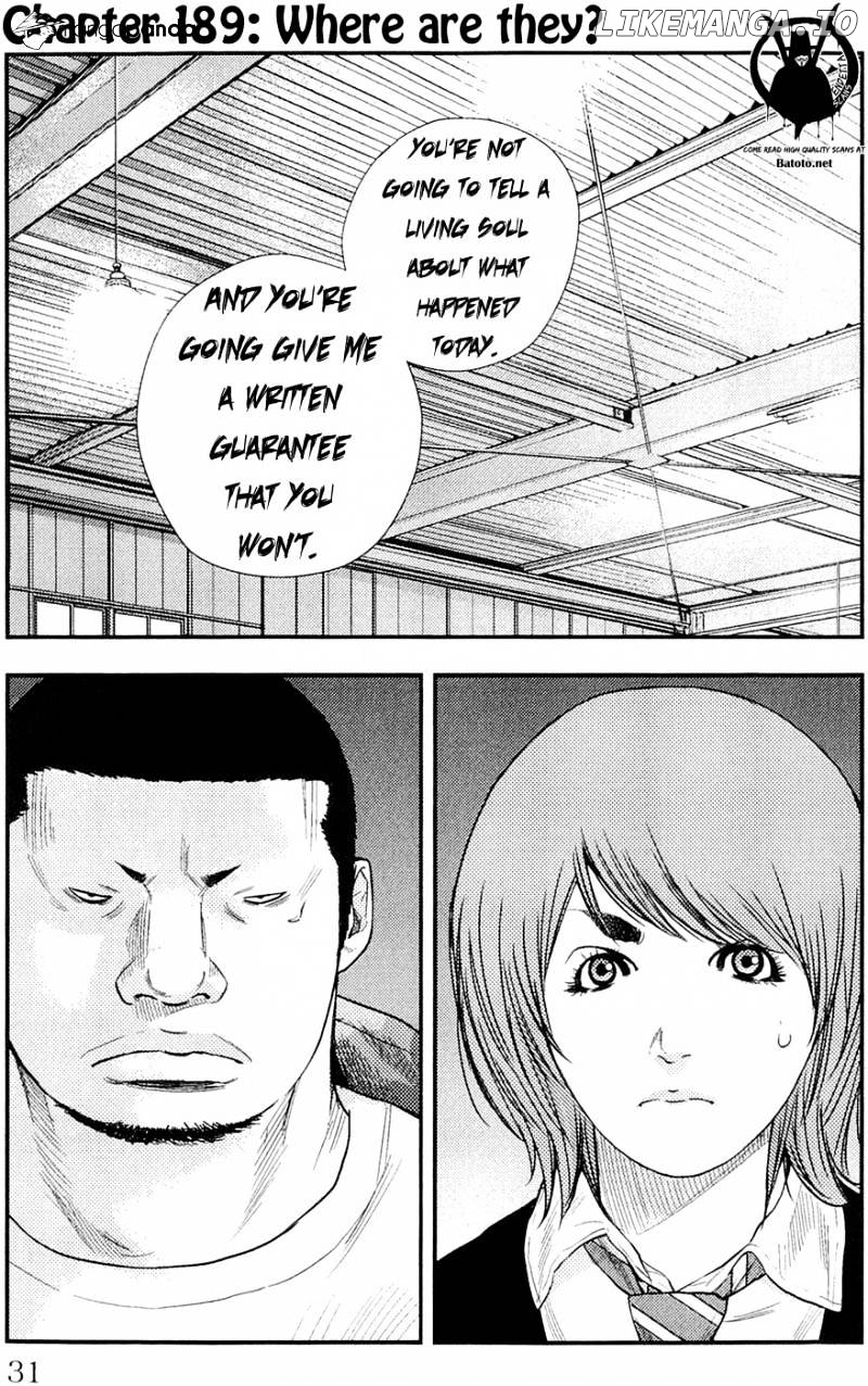 Clover (TETSUHIRO Hirakawa) chapter 189 - page 2