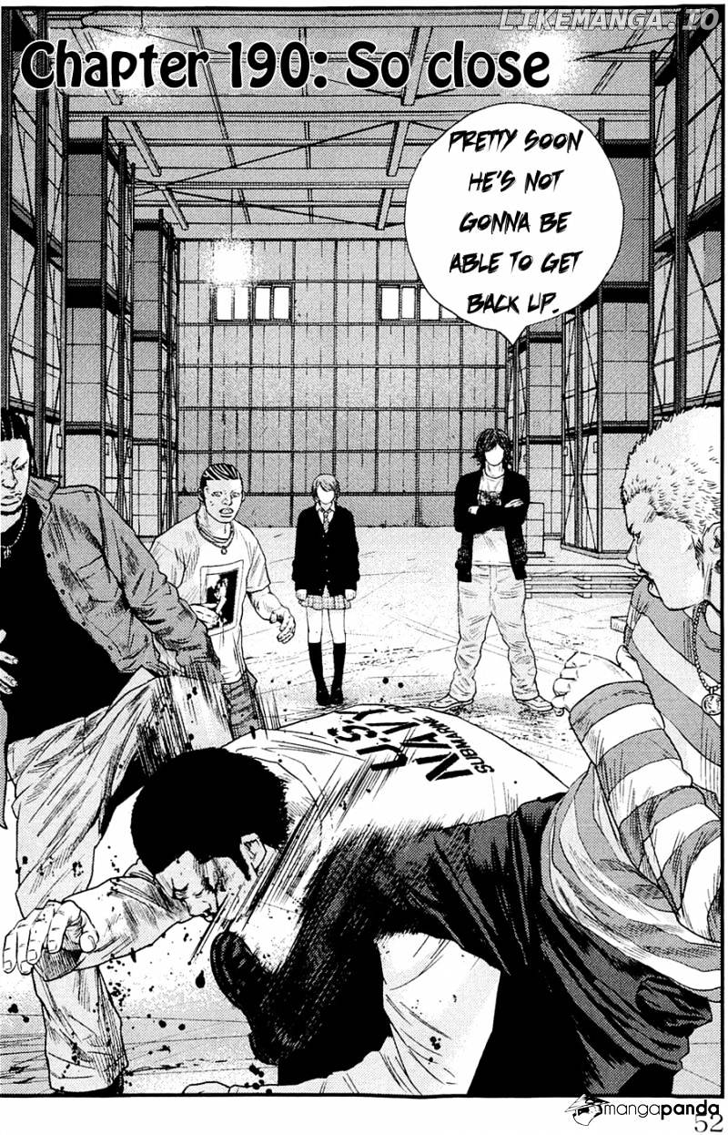 Clover (TETSUHIRO Hirakawa) chapter 190 - page 3
