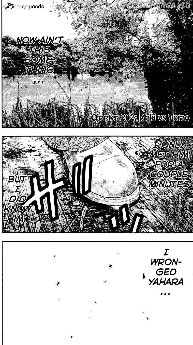 Clover (TETSUHIRO Hirakawa) chapter 202 - page 2