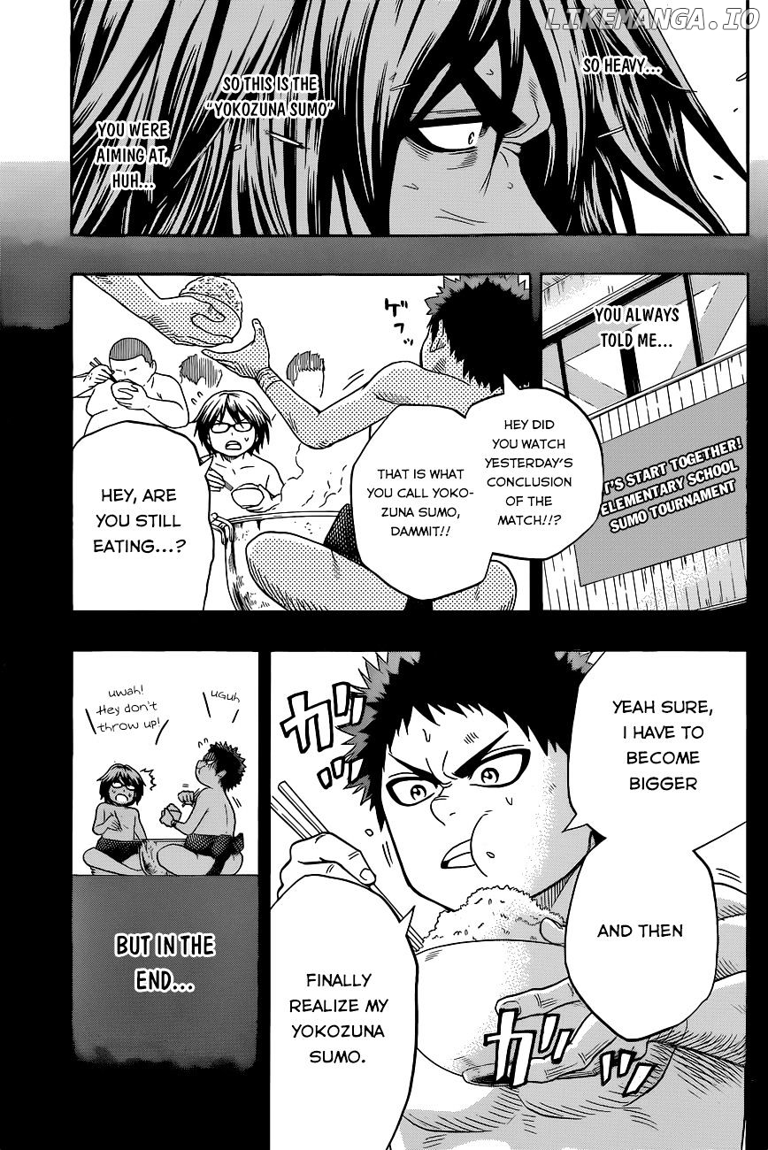 Hinomaru Zumou chapter 36 - page 12