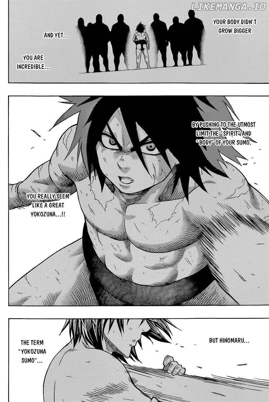 Hinomaru Zumou chapter 36 - page 13