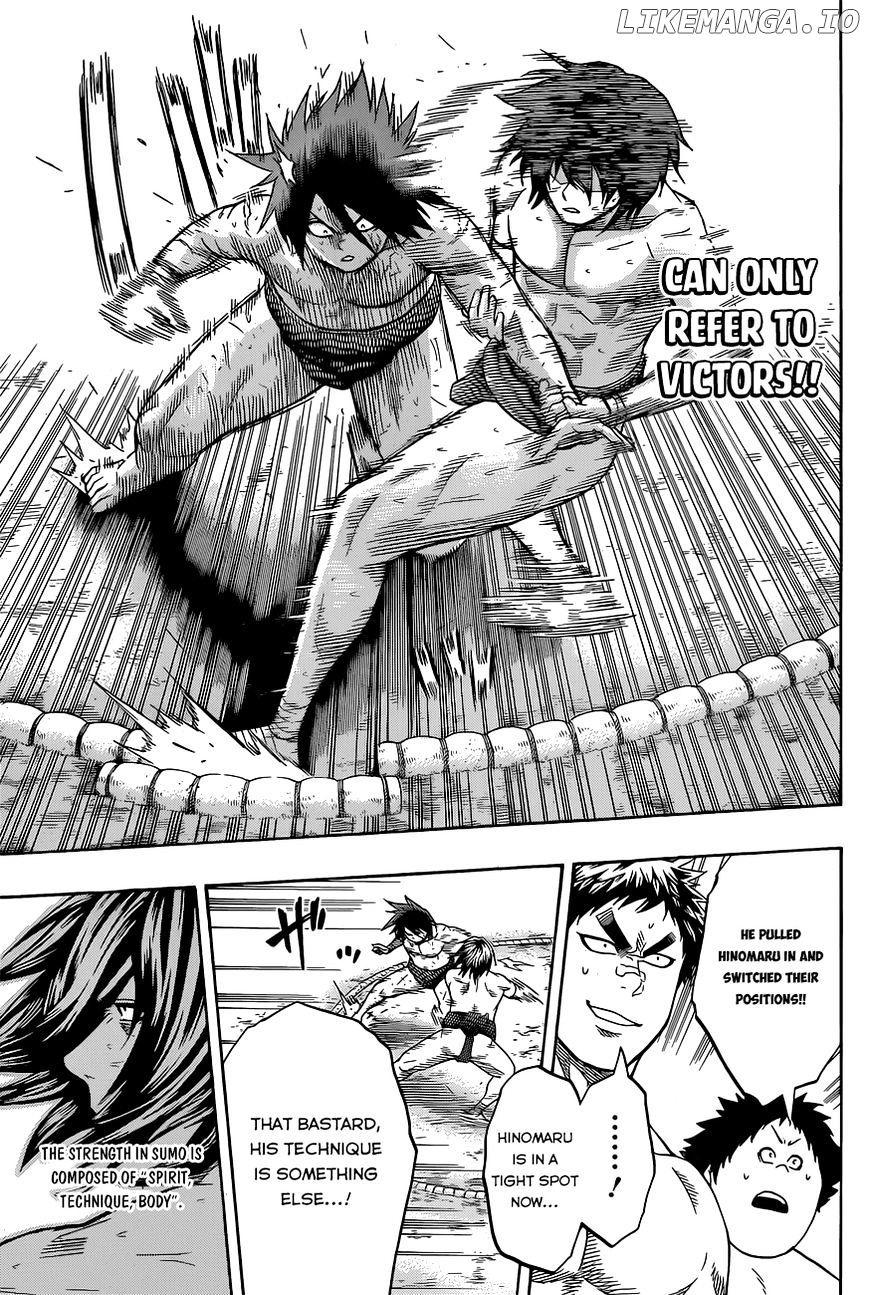 Hinomaru Zumou chapter 36 - page 14