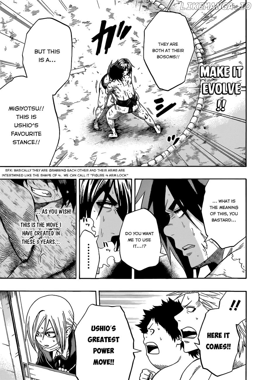 Hinomaru Zumou chapter 36 - page 16