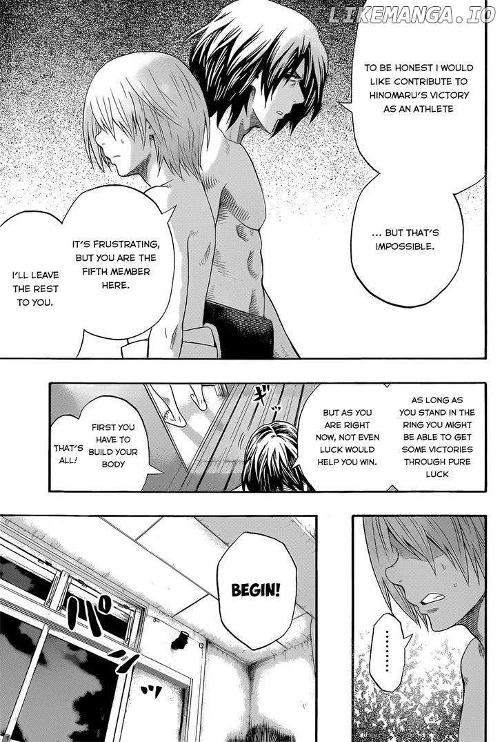 Hinomaru Zumou chapter 38 - page 12