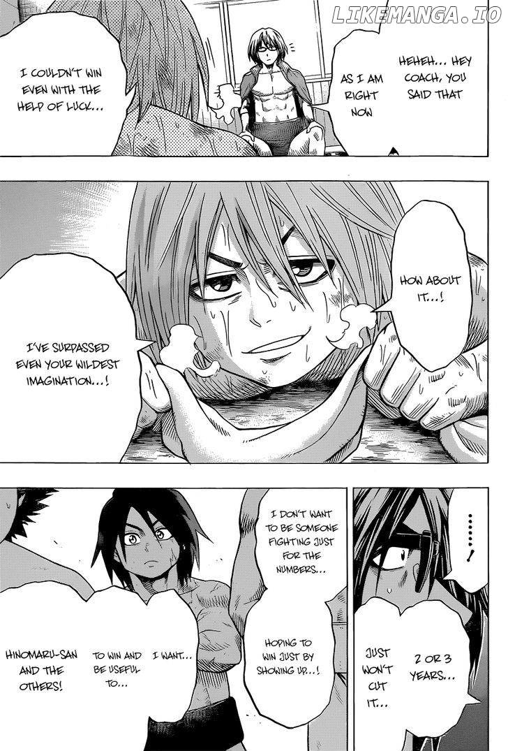 Hinomaru Zumou chapter 38 - page 18