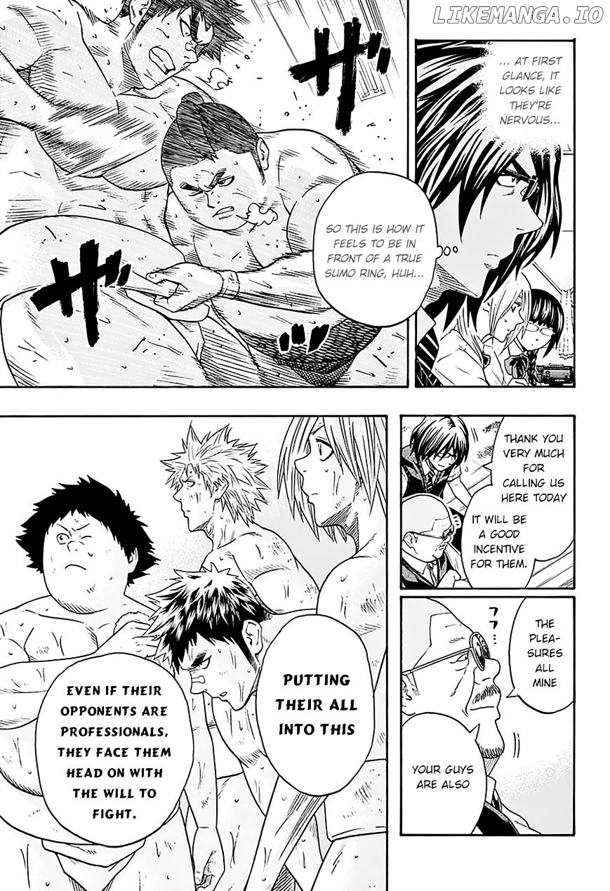 Hinomaru Zumou chapter 80 - page 15